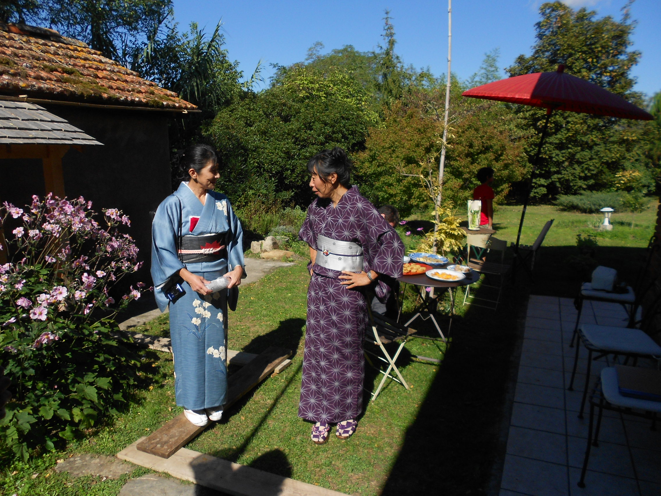 prêtes pour la journée!