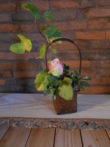 Les créations des stagiaires prennent la pose sur le tokonoma!