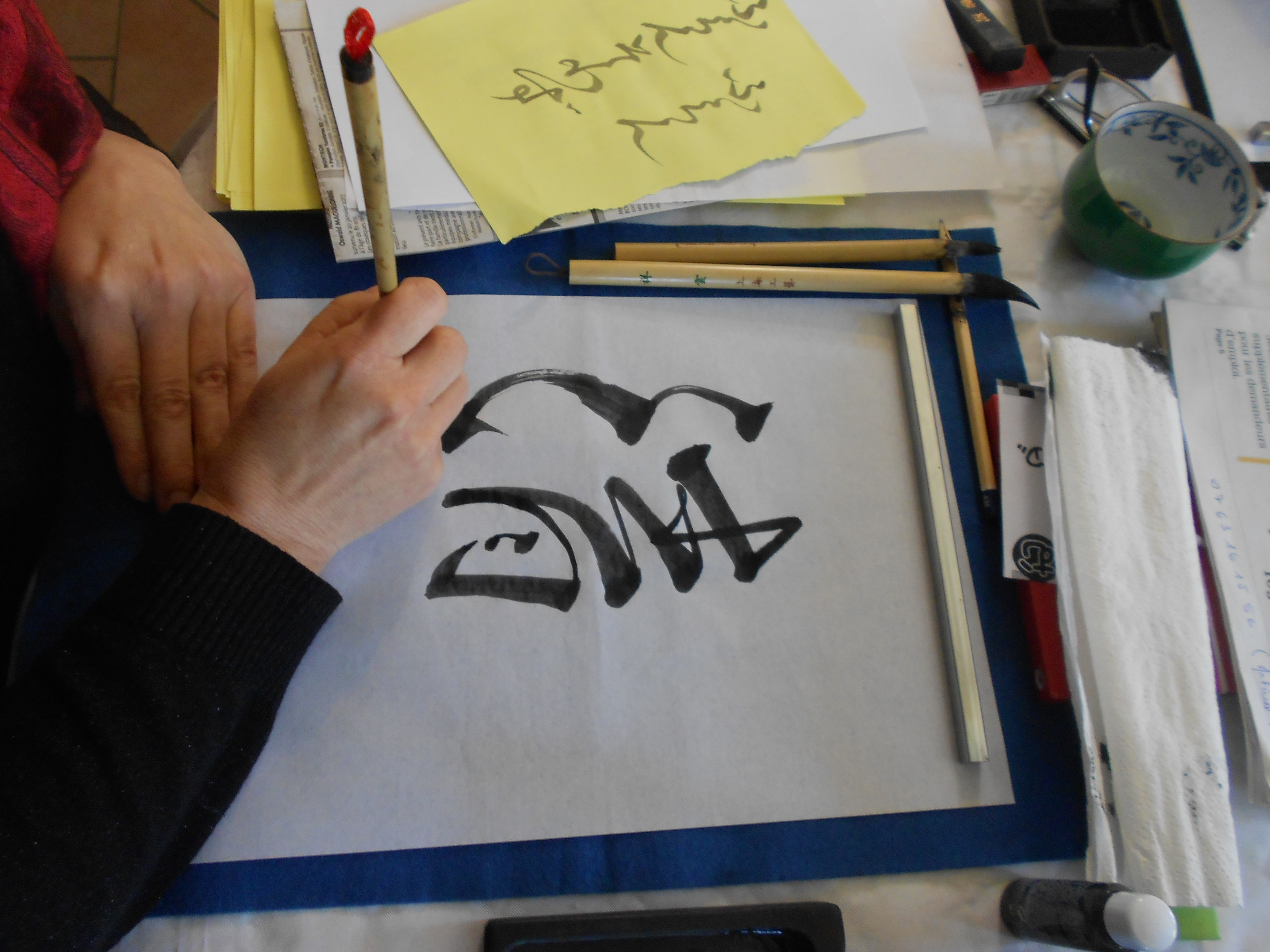 étape 3: partie gauche et partie droite