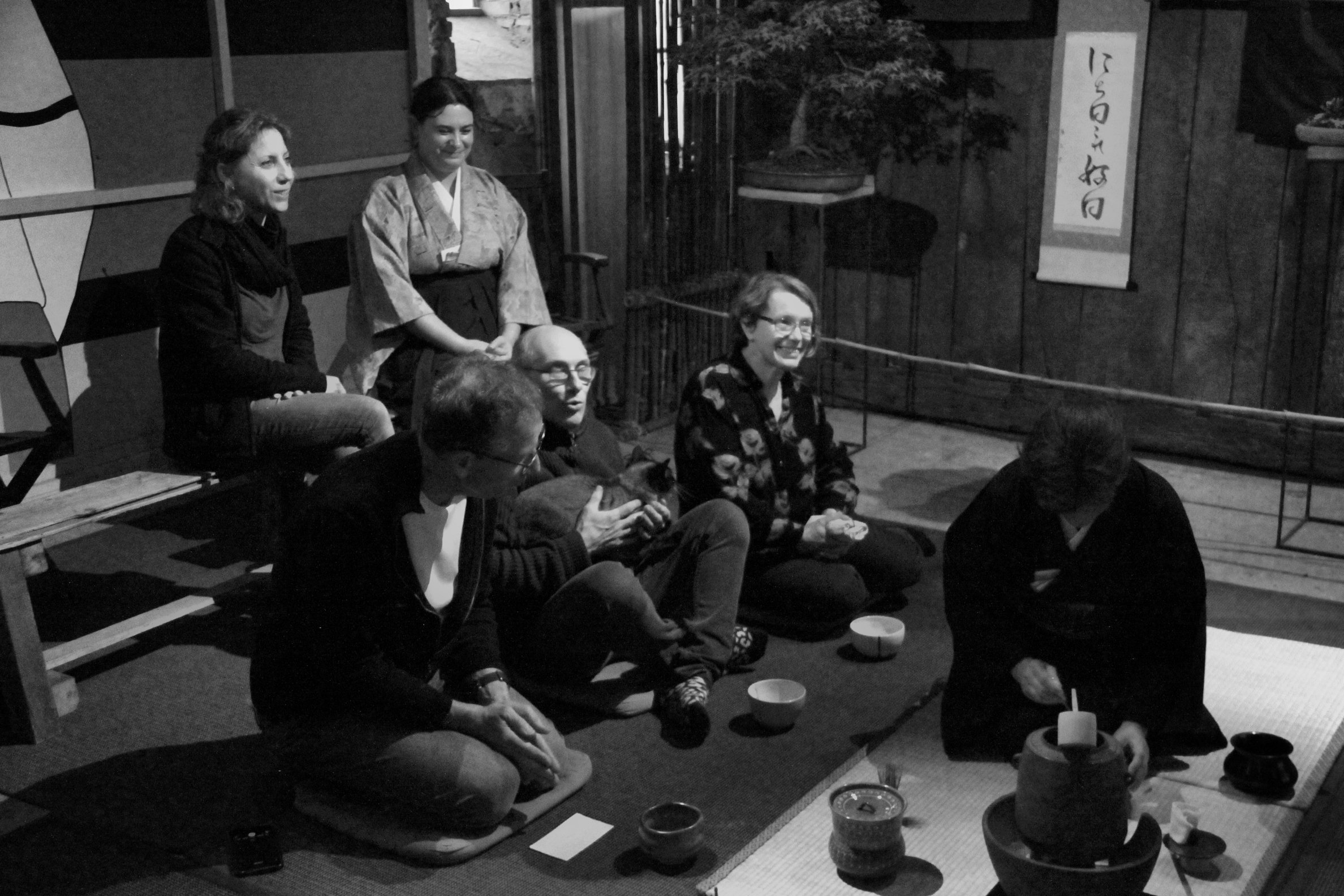 Thé relax... pour les organisateurs...