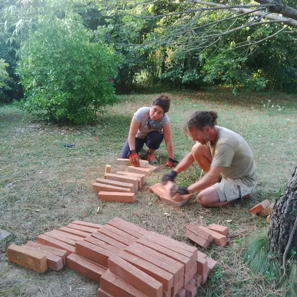 premier tri des briques