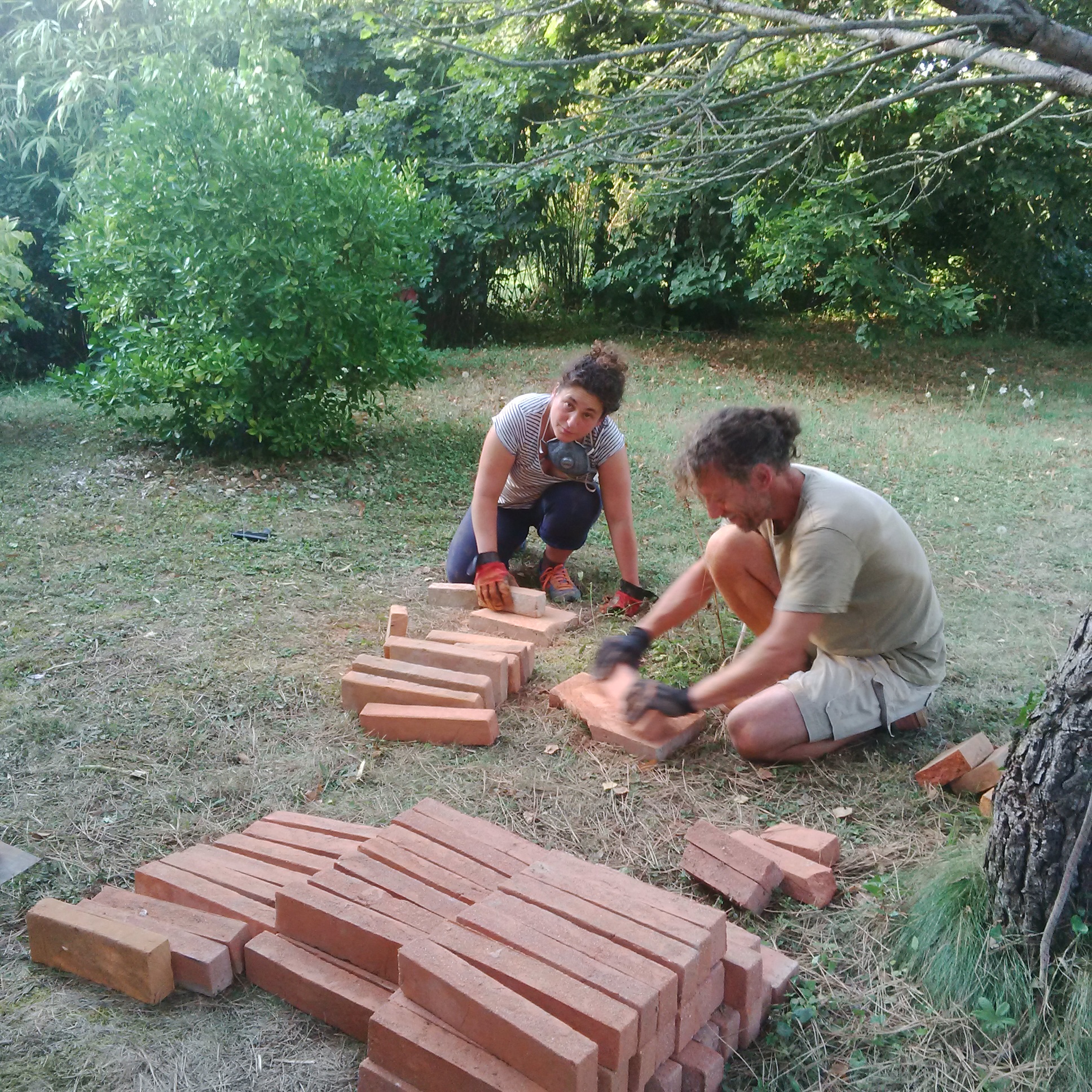 premier tri des briques