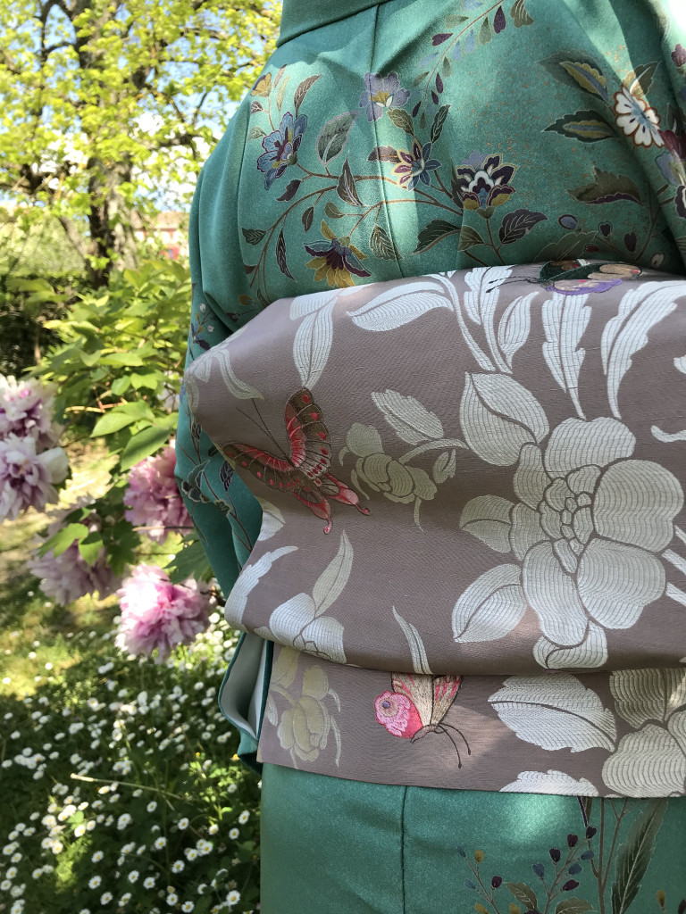 pivoines et papillons