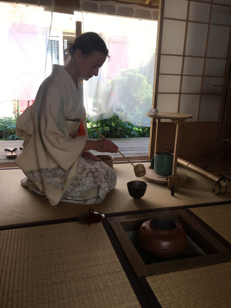 petit chanoyu avec Anita Henry
