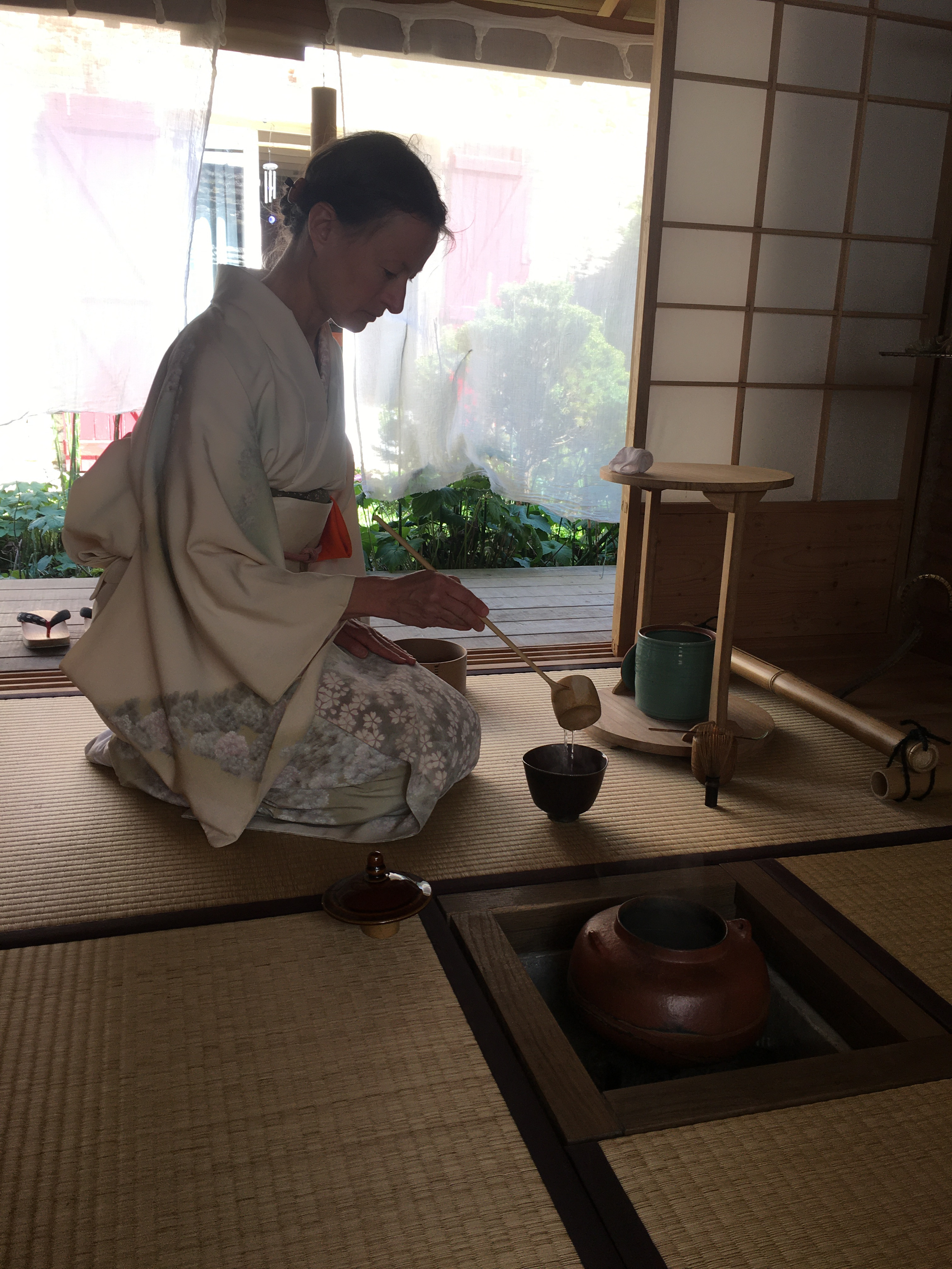 petit chanoyu avec Anita Henry