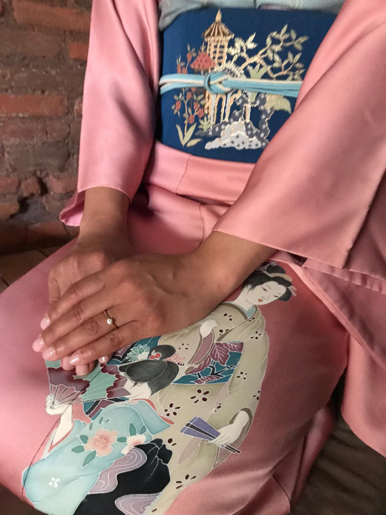 le kimono choisi par Hana